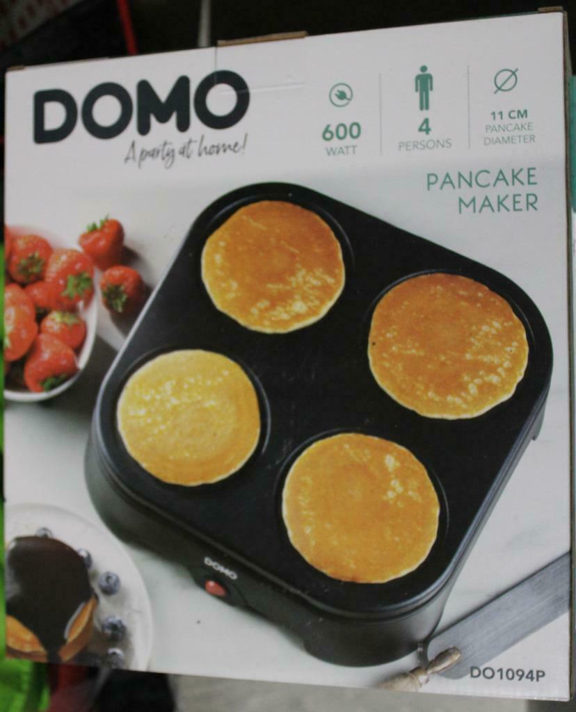 Machine à pancakes, Electroménager, Neuf, 4 zones de cuisson, Enlèvement, À Poser