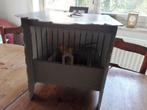 ancienne cage à oiseaux patinée et électrifiée, Antiquités & Art, Enlèvement ou Envoi
