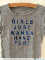 Prachtige grijze 't shirt BELLEROSE, maat 104, Kinderen en Baby's, Kinderkleding | Maat 104, Meisje, Gebruikt, Shirt of Longsleeve