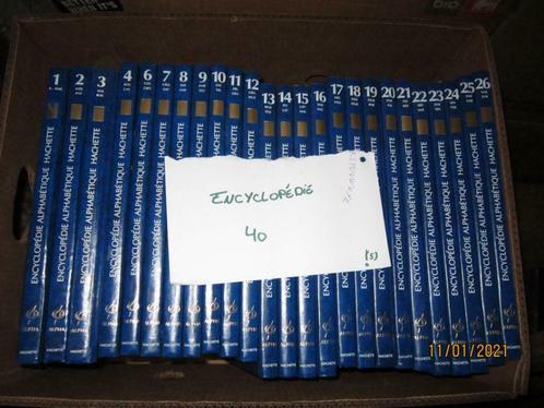 Livres +- 25  Encyclopedie Hachette  caisse n40 Adam E, Livres, Encyclopédies, Utilisé, Autres sujets/thèmes, Enlèvement ou Envoi