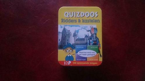 Quizdoos ridders & kastelen, Kinderen en Baby's, Speelgoed | Educatief en Creatief, Ophalen of Verzenden