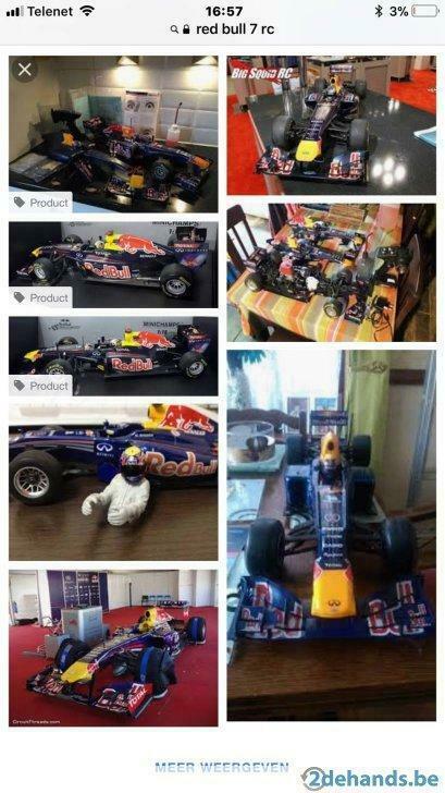 Deagostini De agostini Kyosho schaal1/7 Red Bull RB7zoek ik, Hobby en Vrije tijd, Modelbouw | Radiografisch | Auto's, Gebruikt