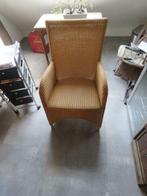 LLoyd Loom Highback chair cushion, Riet of Rotan, Bruin, Zo goed als nieuw, Eén