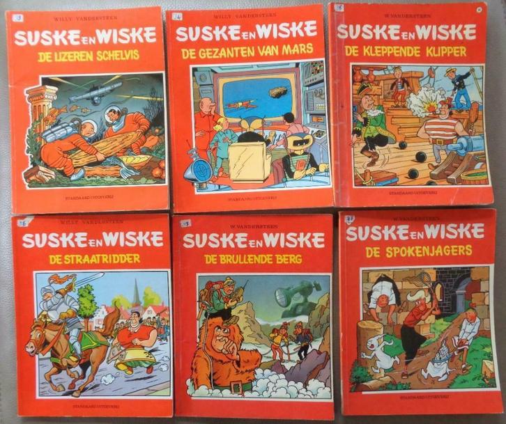 Suske en Wiske - 6 albums - deel 6, Boeken, Stripverhalen, Ophalen of Verzenden