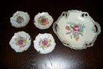 Koekjesschaal met 7 kleine serveerschaaltjes, Antiek en Kunst, Ophalen
