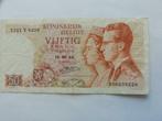 50 Frank België 16/05/1966, Postzegels en Munten, Bankbiljetten | Europa | Niet-Eurobiljetten, Los biljet, Ophalen of Verzenden