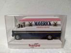 Vintage Herpa Mercedes bestelwagen Maverick American Blend, Voiture, Enlèvement ou Envoi, Neuf