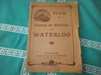 Waterloo" plan du champ de bataille", Avant 1940, Utilisé, Armée de terre, Enlèvement ou Envoi