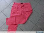 Roos/ rode lange broek merk Zara mt xl, Kleding | Dames, Ophalen of Verzenden, Gedragen, Maat 46/48 (XL) of groter