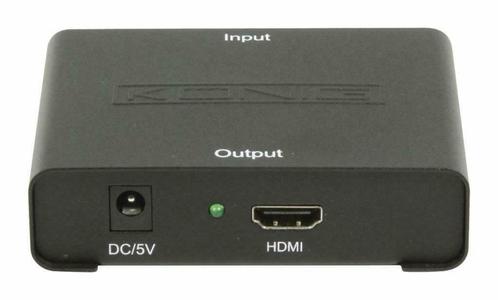 VGA naar HDMI CONVERTER KN-HDMICON21, Informatique & Logiciels, Pc & Câble réseau, Comme neuf, Enlèvement