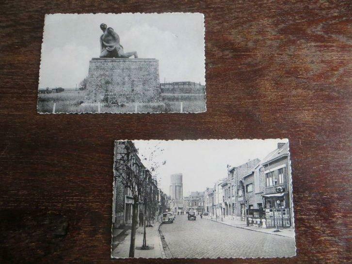 Oude zichtkaarten uit 1959 Willebroek en monument Breendonk, Verzamelen, Postkaarten | Buitenland, Ongelopen, België en Luxemburg