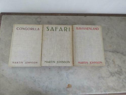 Martin Johnson  Safari- Congorilla- Bavianenland, Boeken, Reisverhalen, Ophalen of Verzenden