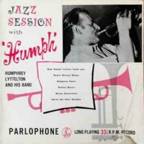 LP  Humphrey Lyttelton And His Band Jazz Session 1956, Cd's en Dvd's, Vinyl | Jazz en Blues, Gebruikt, Jazz, 1940 tot 1960, 10 inch