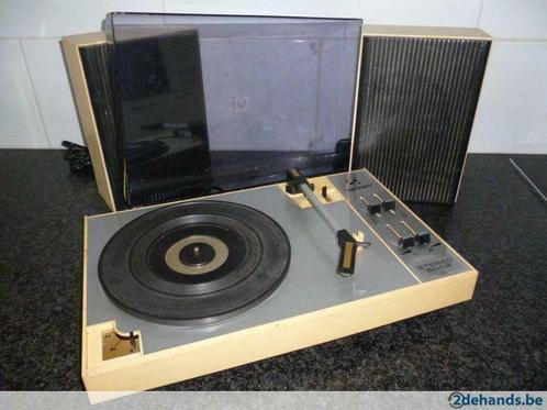 Oude platenspeler SAUNDY Stereo 5002 TRL 33 en 45 T, Audio, Tv en Foto, Platenspelers, Gebruikt, Platenspeler, Ophalen