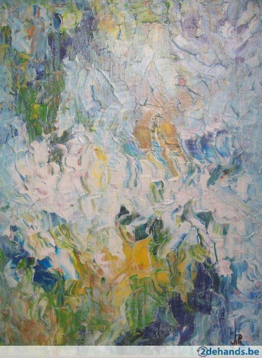 Lentekriebels - Karel Dierckx, Antiek en Kunst, Kunst | Schilderijen | Modern, Ophalen