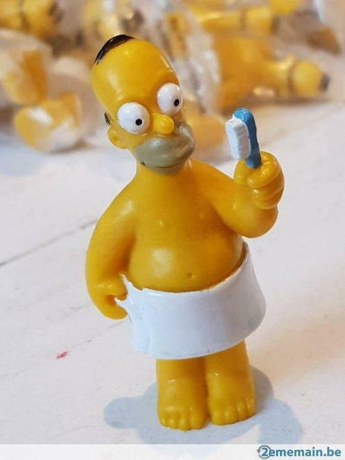 Gros lot Homer Simpsons brosse à dent ( 132 figurines ) 7 cm, Collections, Cinéma & Télévision, Neuf, Enlèvement ou Envoi