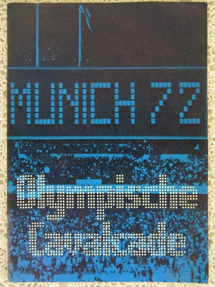Munich 72 Olympische cavalcade Boek Olympische spelen 1972, Boeken, Overige Boeken, Zo goed als nieuw, Ophalen of Verzenden