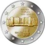2 Euromunten Sp. Uitg. Malta 2021 Tempel Tarxien, Verzamelen, Ophalen of Verzenden, Nieuw