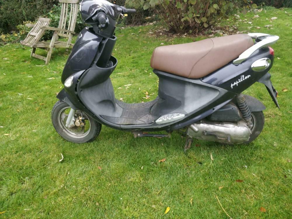 ② Diverse onderdelen van deze beeline papillon scooter te koop —  Brommeronderdelen | Scooters — 2dehands