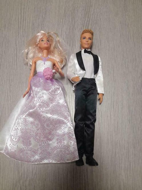 Deens Steken Grommen ② Barbie bruidspaar — Speelgoed | Poppen — 2dehands