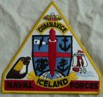 Embleem Patch, Comnavice Iceland Naval Forces, USN, jaren'90, Collections, Emblème ou Badge, Marine, Enlèvement ou Envoi