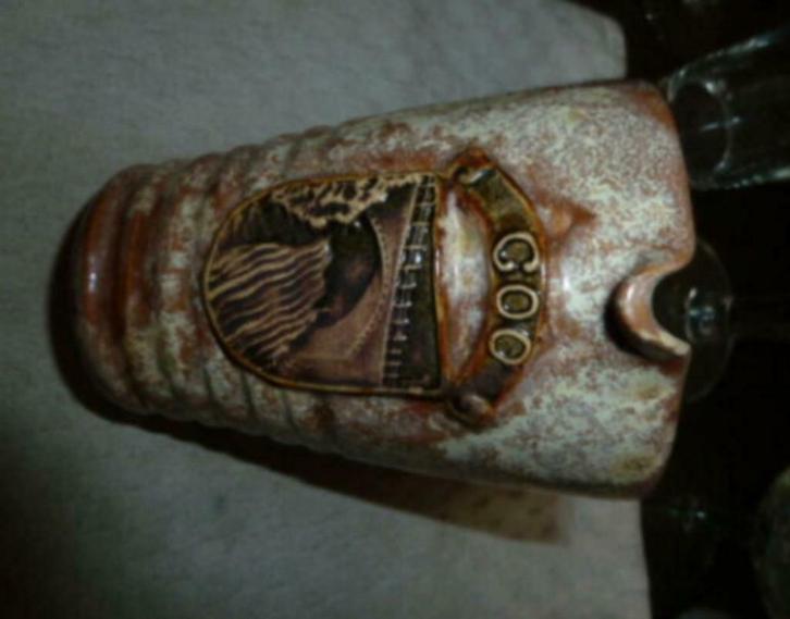 #M bier glas / stenen pul COO "De watervallen van Coo België, Verzamelen, Glas en Drinkglazen, Nieuw, Bierglas, Ophalen of Verzenden