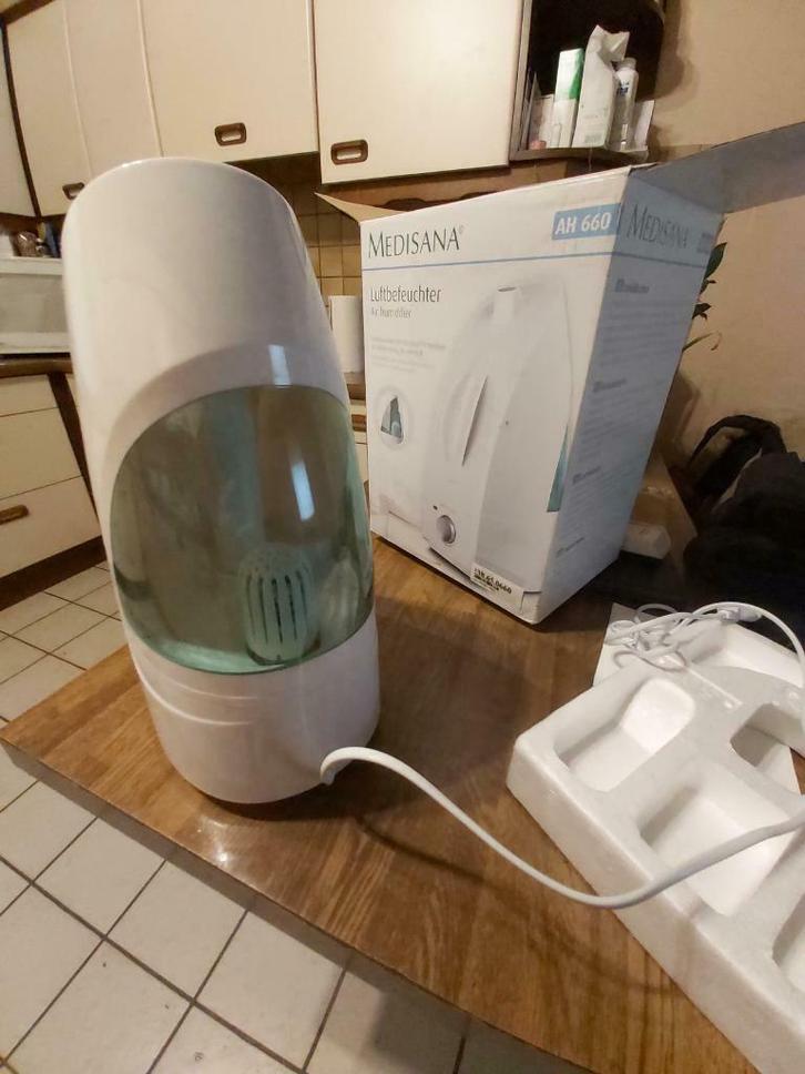 medisana luchtbevochtiger, Elektronische apparatuur, Luchtbehandelingsapparatuur, Zo goed als nieuw, Luchtbevochtiger, Ophalen of Verzenden