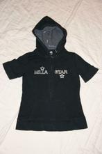 Zwarte Meisjes sweater met korte mouwen 'Milla', 11jaar, Meisje, Trui of Vest, Ophalen of Verzenden, XX