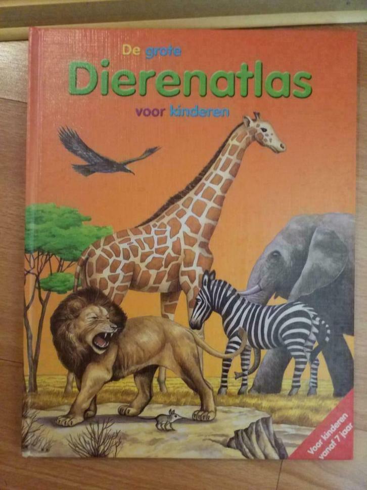 De grote dierenatlas voor kinderen, Boeken, Kinderboeken | Jeugd | onder 10 jaar, Gelezen, Non-fictie, Ophalen