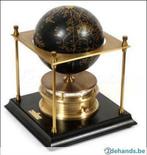Vintage Swiss Royal Geographical Society World Globe Clock *, Gebruikt, Ophalen of Verzenden
