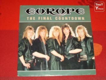 disque vinyl 45 tours europe the final countdown, Enlèvement ou Envoi, Pop rock