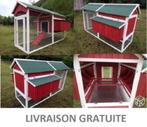 Poulailler XXL abri 12 poules 8 pondoirs abri coq enclos XXL, Animaux & Accessoires, Volatiles | Accessoires, Envoi, Neuf, Poulailler