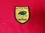 Stoffen badge van de Amerikaanse Special Forces Vietnam, Embleem of Badge, Ophalen of Verzenden, Landmacht