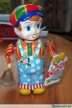 jouet ancien,petit sonneur de programme de cirque, Antiek en Kunst, Antiek | Speelgoed, Ophalen of Verzenden