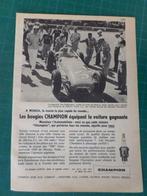Jim Rathmann - publicité papier "Champion" - 1959, Overige typen, Gebruikt, Ophalen of Verzenden