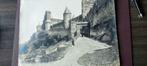 Carcassonne.Entrée de la porte d'Aude. vrai photo, Antiquités & Art, Enlèvement ou Envoi
