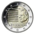 2 € Commémorative Luxembourg 2013 (UNC), 2 euros, Luxembourg, Enlèvement ou Envoi, Monnaie en vrac