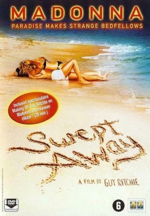 Dvd - Swept away (met madonna), CD & DVD, DVD | Drame, Comme neuf, Drame, À partir de 6 ans, Enlèvement ou Envoi