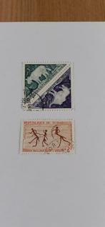 2 postzegels Rep du Tchad, Ophalen of Verzenden