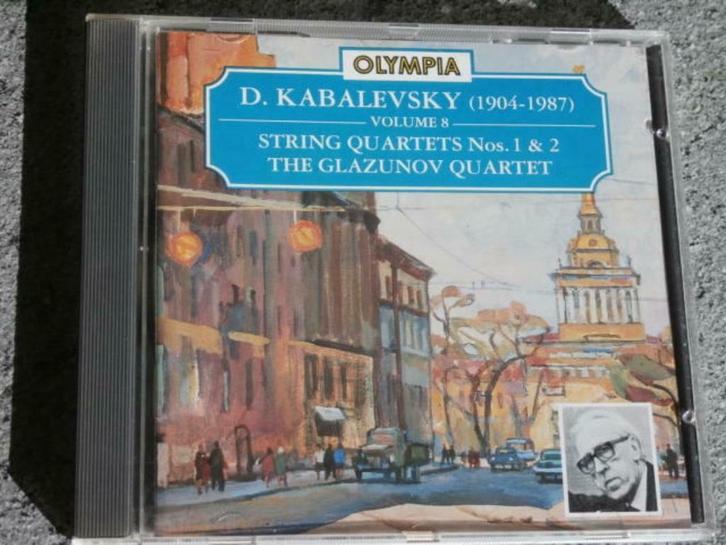 D. Kabalevsky volume 8, CD & DVD, CD | Classique, Autres types, Du modernisme à nos jours, Enlèvement ou Envoi