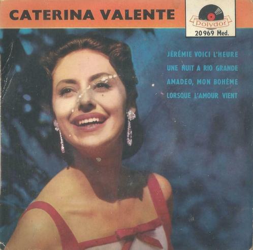 Caterina Valente – Jérémie voici l’heure / Une nuit a Rio Gr, CD & DVD, Vinyles Singles, Utilisé, EP, Pop, 7 pouces, Enlèvement ou Envoi