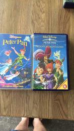 Peter pan (2 Videocassette)1€/stuk, Alle leeftijden, Ophalen of Verzenden, Tekenfilms en Animatie, Tekenfilm