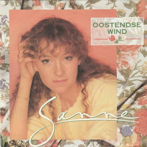 45T: Sanne: Oostendse wind, Cd's en Dvd's, Vinyl | Nederlandstalig, Overige formaten, Ophalen of Verzenden