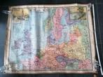 Brocante Oude wandkaart 'Mers du Nord', Ophalen, Zo goed als nieuw