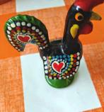 1970s vintage joli coq Portugal en céramique peint à la main, Antiquités & Art, Enlèvement