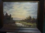 schilderij landschap Loo, Ophalen