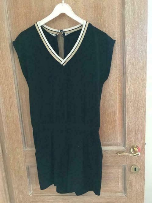 Nieuwe zwarte jurk met short onderaan - maat 38 (zn3446), Kleding | Dames, Jumpsuits, Nieuw, Maat 38/40 (M), Zwart, Ophalen of Verzenden