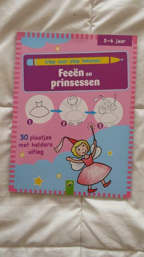 Livre "Fées et Princesses - Apprendre à dessiner pas par pas, Hobby & Loisirs créatifs, Dessin, Neuf, Livre ou Guide, Enlèvement ou Envoi