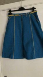 Wow to go! Rok blauw okergeel maat large, Ophalen of Verzenden, Zo goed als nieuw