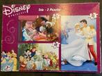 Disney prinsessen puzzel trio, Ophalen of Verzenden, 10 tot 50 stukjes, Gebruikt, 2 tot 4 jaar